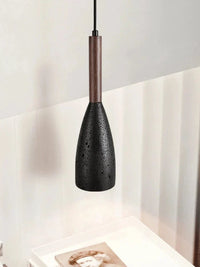 Suspension LED moderne nordique Pierre Jaune Grotte Luminaire Suspendu E27 | Marco Lucetti