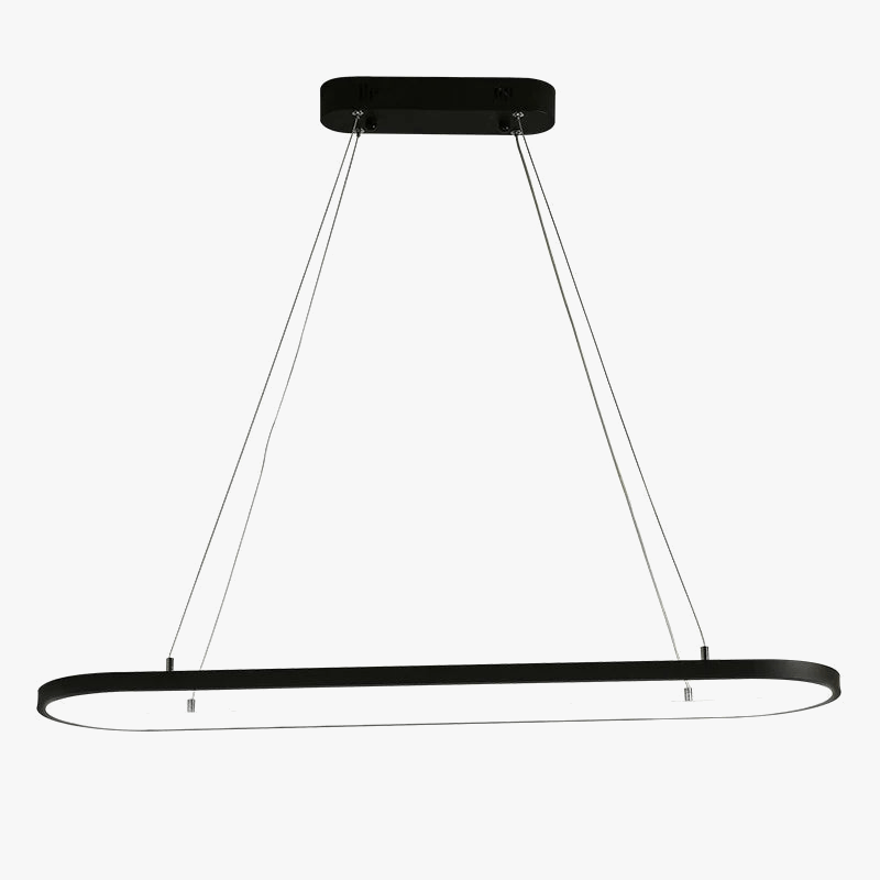 Suspension LED moderne rectangulaire avec télécommande - Lampara Tech | Marco Lucetti