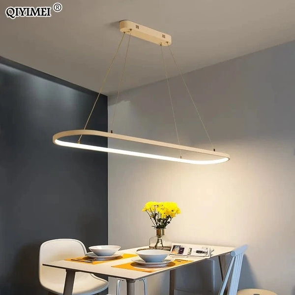 Suspension LED moderne rectangulaire avec télécommande - Lampara Tech | Marco Lucetti