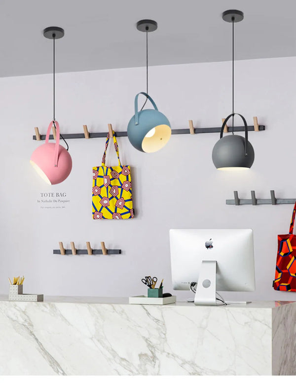 Suspension LED modernes lustre en fil coloré - Éclairage de qualité pour la maison et les restaurants