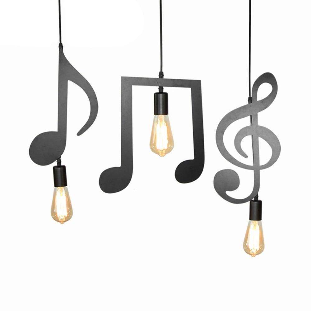 Suspension LED Musical Notes | Marco Lucetti