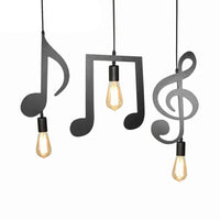 Suspension LED Musical Notes | Marco Lucetti