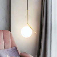 Suspension LED Noir Chrome chic | Marco Lucetti