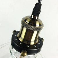 Suspension LED Noir en Verre Loft | Marco Lucetti