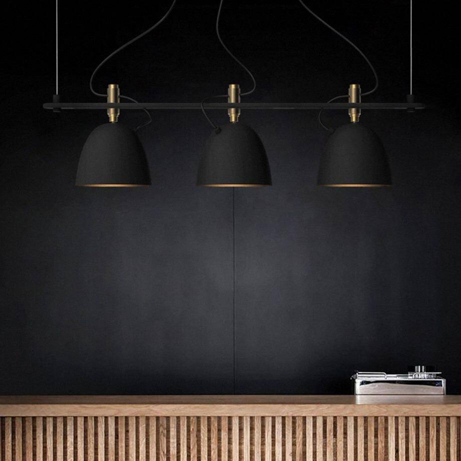 Suspension LED Noir Loft | Marco Lucetti