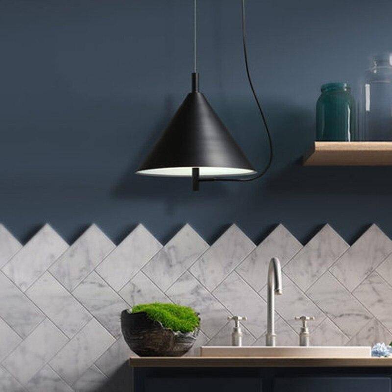 Suspension LED Noir Moderne | Marco Lucetti