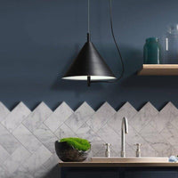 Suspension LED Noir Moderne | Marco Lucetti