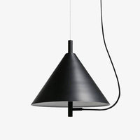 Suspension LED Noir Moderne | Marco Lucetti