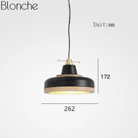 Suspension LED noire bois Country | Marco Lucetti A