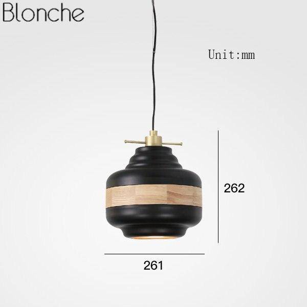 Suspension LED noire bois Country | Marco Lucetti B