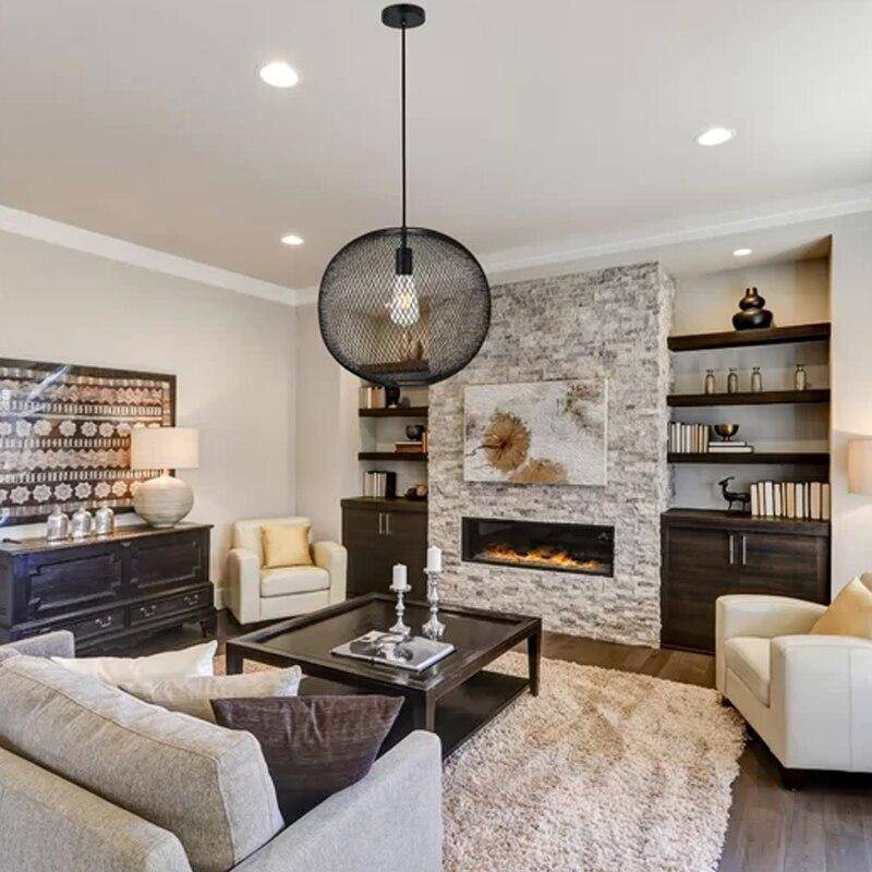 Suspension LED "Noire Métallique" | Marco Lucetti