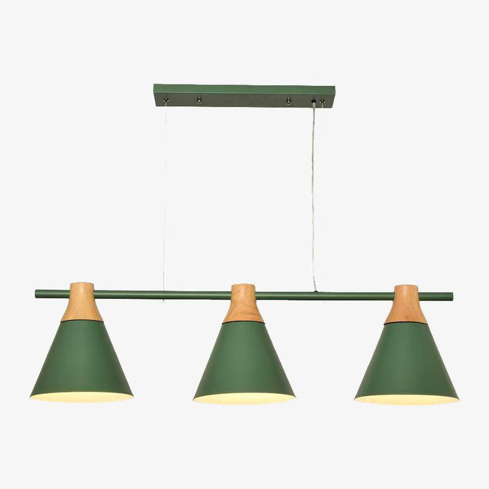 Suspension LED Nordic en bois et métal | Marco Lucetti