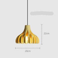 Suspension LED Nordic en résine colorée | Marco Lucetti Jaune