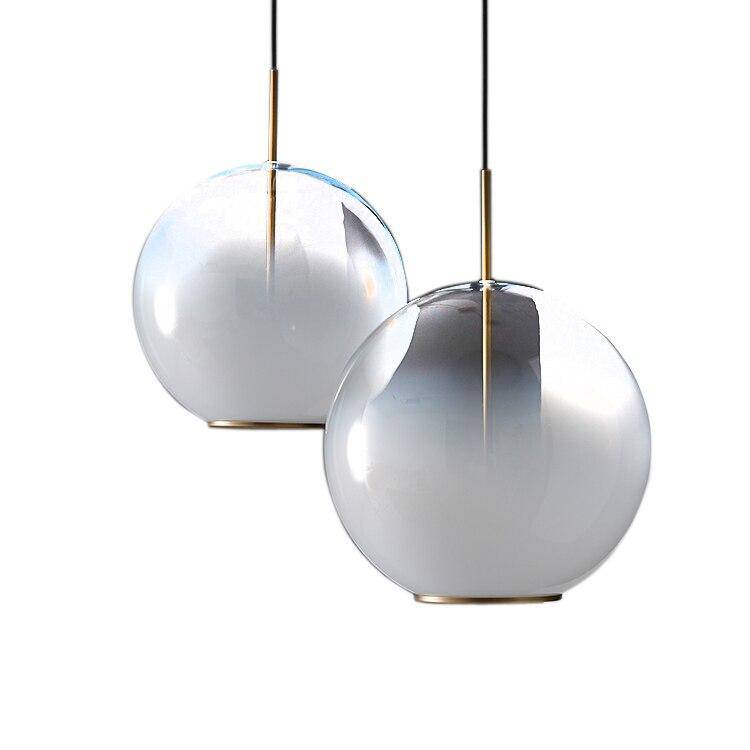 Suspension LED Nordic en verre blanc | Marco Lucetti