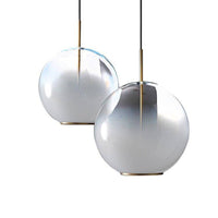 Suspension LED Nordic en verre blanc | Marco Lucetti