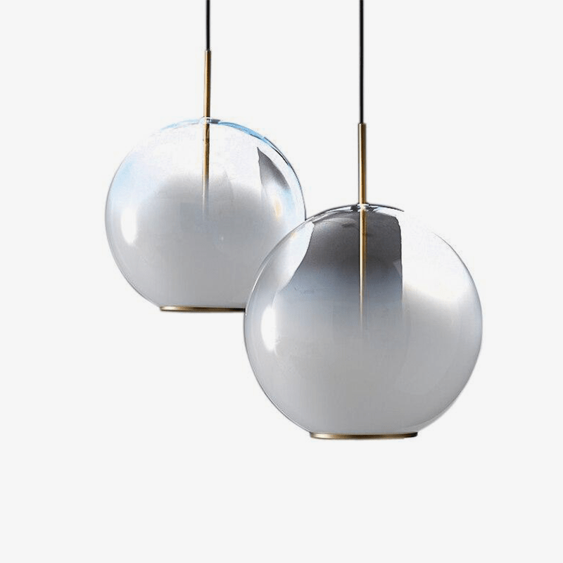 Suspension LED Nordic en verre blanc | Marco Lucetti