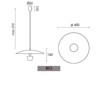 Suspension LED Nordic Fuji | Marco Lucetti