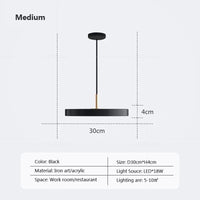 Suspension LED Nordic Style 23-40cm | Marco Lucetti B / Lumière blanche