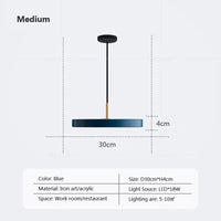 Suspension LED Nordic Style 23-40cm | Marco Lucetti C / Lumière blanche