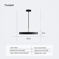 Suspension LED Nordic Style 23-40cm | Marco Lucetti E / Lumière blanche