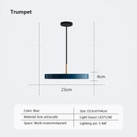 Suspension LED Nordic Style 23-40cm | Marco Lucetti F / Lumière blanche
