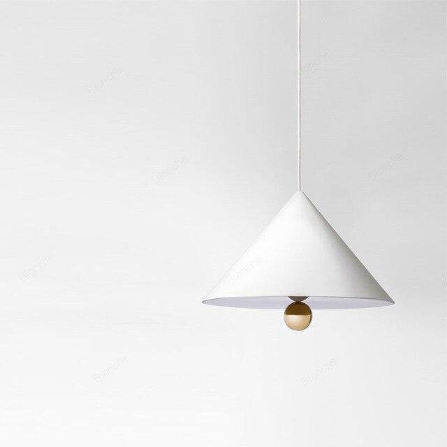 Suspension LED "Nordic Triangulaire" | Marco Lucetti 30 x 15cm / Blanc