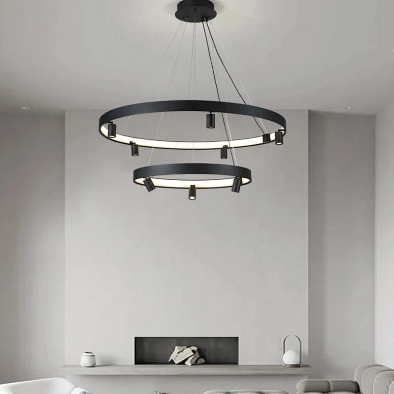 Suspension LED Nordica Circle - Style Moderne | Marco Lucetti