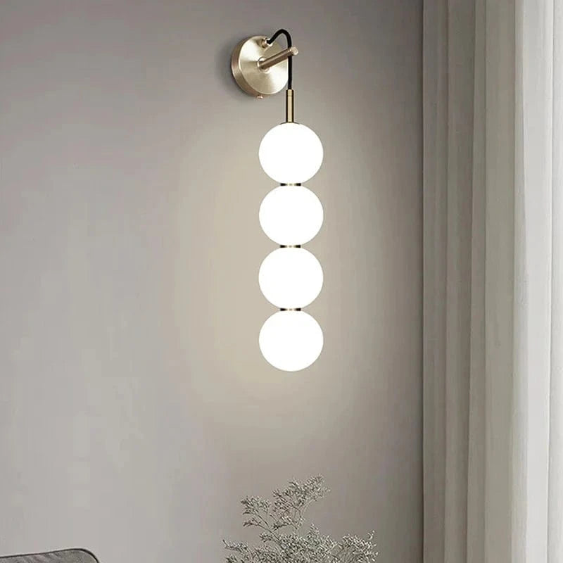 Suspension LED Nordica en verre gris fumé | Marco Lucetti