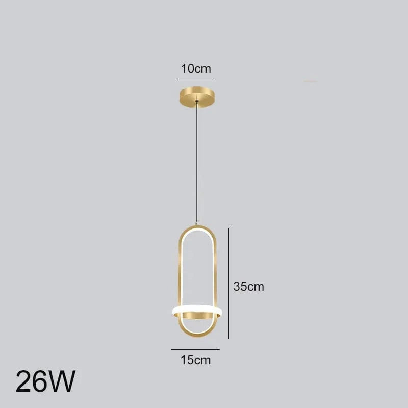 Suspension LED Nordik Art | Marco Lucetti 1 / 1 m de fil / Blanc froid