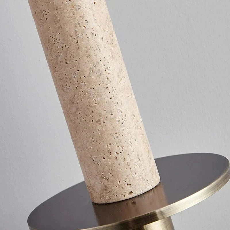 Suspension LED Nordik moderne pour chambre à coucher, chevet - Design épuré en ligne longue - Décoration Maison Jaune Noir Pierre | Marco Lucetti