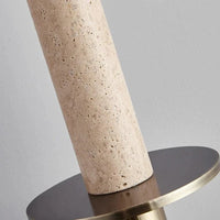 Suspension LED Nordik moderne pour chambre à coucher, chevet - Design épuré en ligne longue - Décoration Maison Jaune Noir Pierre | Marco Lucetti