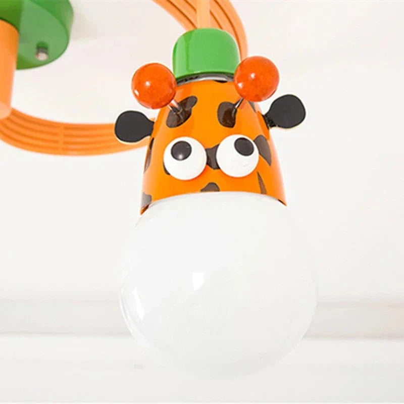 Suspension LED nordique à plusieurs têtes pour les petits explorateurs | Marco Lucetti