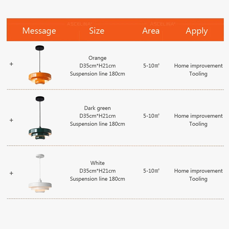 Suspension LED nordique de luxe à 3 niveaux | Marco Lucetti