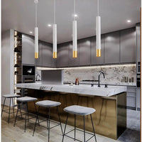 Suspension LED Nordique Dimmable - Tuyau Longue Tube pour Décoration - Cuisine et Salon | Marco Lucetti