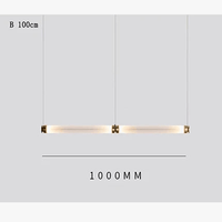 Suspension LED nordique en verre de luxe | Marco Lucetti