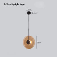 Suspension LED nordique en verre design | Marco Lucetti D28cm Montant / Verre ambré / Blanc chaud 3000K