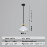 Suspension LED Nordique Haston | Marco Lucetti B - Blanc / Chaude