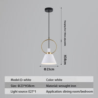 Suspension LED Nordique Haston | Marco Lucetti D - Blanc / Chaude