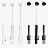 Suspension LED Nordique - Lampe suspendue longue LED tube - Lustre chambre Dimmable - | Marco Lucetti