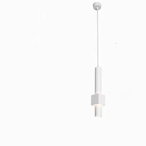 Suspension LED Nordique - Lampe suspendue longue LED tube - Lustre chambre Dimmable - | Marco Lucetti Lustre blanc 1 / 7W / Lumière chaude 3000K