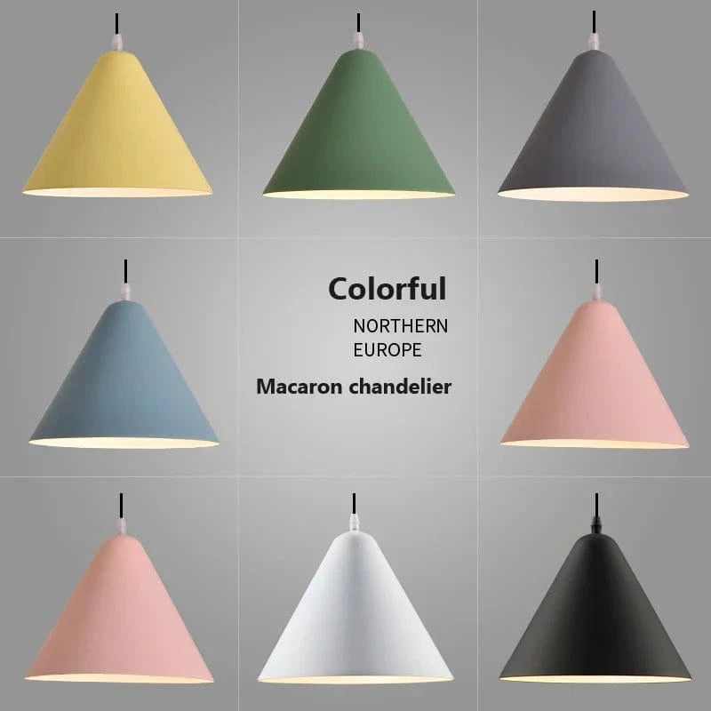 Suspension LED nordique Macaron en Fer | Marco Lucetti