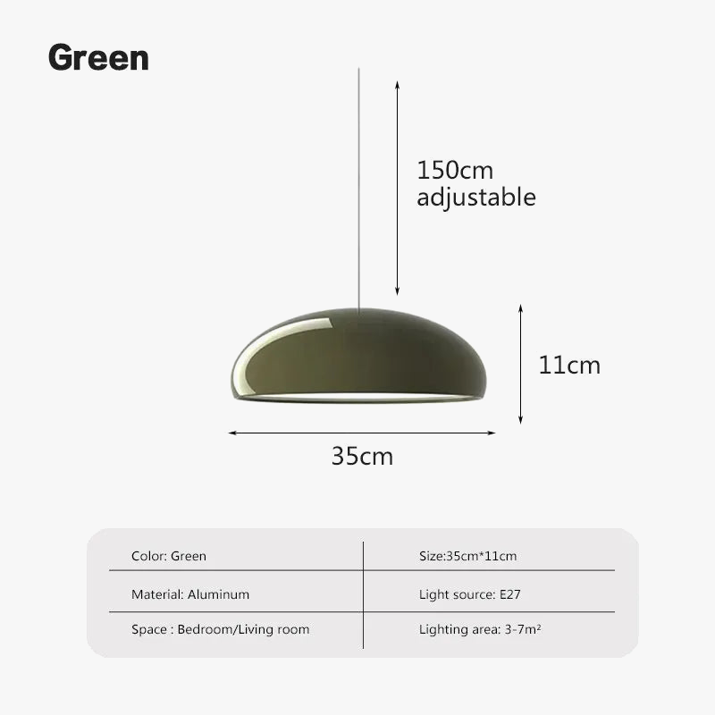 Suspension LED Nordique Macaron - Luminaire Suspendu Éclairage Maison