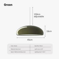 Suspension LED Nordique Macaron - Luminaire Suspendu Éclairage Maison