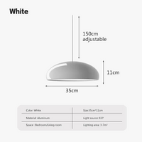 Suspension LED Nordique Macaron - Luminaire Suspendu Éclairage Maison