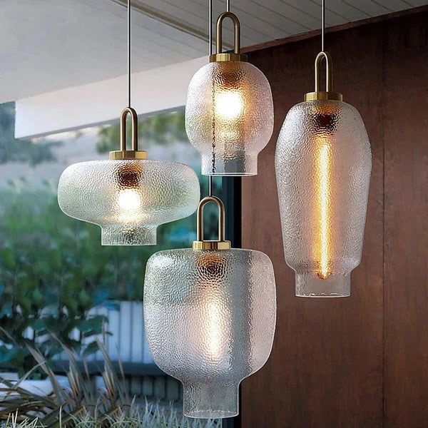 Suspension LED nordique moderne en verre | Marco Lucetti