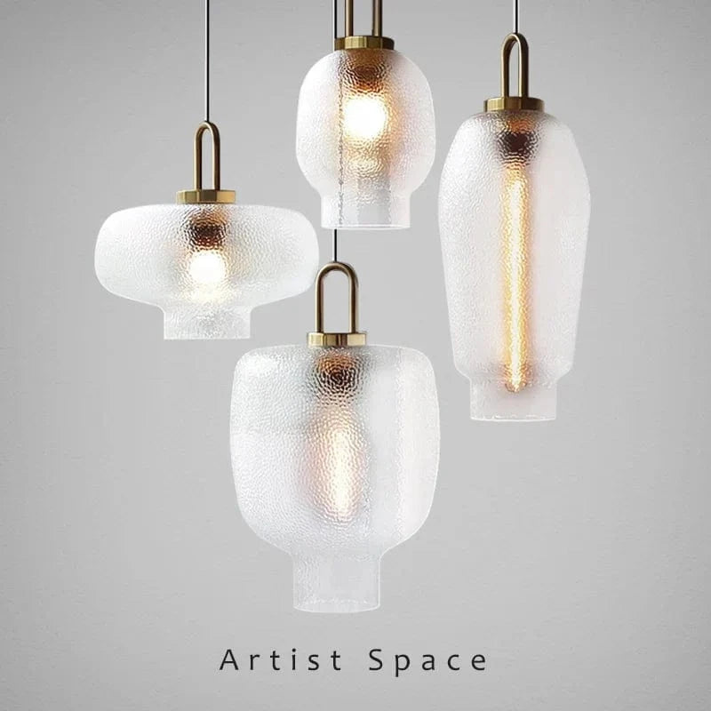 Suspension LED nordique moderne en verre | Marco Lucetti