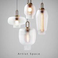 Suspension LED nordique moderne en verre | Marco Lucetti