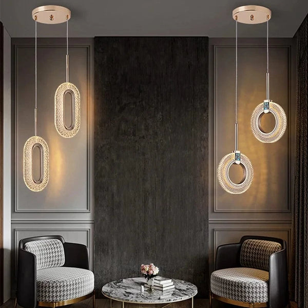 Suspension LED nordique moderne et luxueuse  Édition Premium | Marco Lucetti