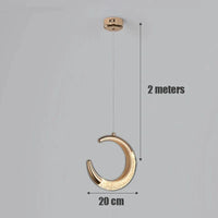 Suspension LED nordique moderne et luxueuse  Édition Premium | Marco Lucetti Lune / 0-5W / Lumière chaude | Chine