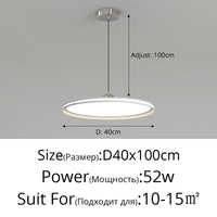 Suspension LED nordique "Nordic Flying Saucer" | Marco Lucetti